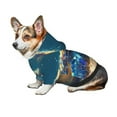thumbnail image 7 of Haiem Sunshine Underwater Sand Turtle for Winter Dog Hoodie Sweatshirts with Pockets Warm Dog Clothes for Small Dogs Chihuahua-X-Small, 7 of 7