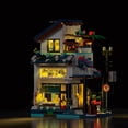 thumbnail image 5 of 1000+ Pcs 3 in 1 Beach Villa Building Blocks，Seaside Cabin Street View Model Kit，DIY Architectural Construction Bricks，Creative Seaside House Assembly Toy，Ideal Holiday And Birthday Gift, 5 of 8
