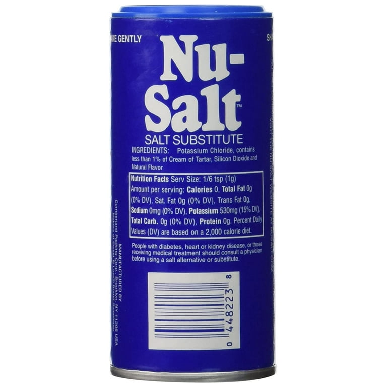 Nu Salt Substitute (3 oz)