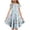 #C, variant on Flower Girl Dress Ages 4-15 Summer Ruffled Short Sleeve Round Neck Floral Print Waist Defining Pocket Tiered Dress Casual Looses Boho Swing Midi Dresses