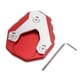 thumbnail image 1 of Amplificador De Pata De Cabra, Almohadilla De Extensión De Soporte Lateral Resistente, Seguridad De Alta Resistencia Para Accesorios De Motocicleta, Repuesto Para CB500X 2019+ Cergrey Rojo, 1 of 8