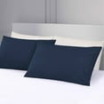 thumbnail image 2 of AUQ 2Pcs Pillow Covers Brushed Envelope Design Waterproof Pillow Protector Ventilated and Dry Cooling Pillow Cases 20x30in,Dark Green, 2 of 4