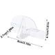 thumbnail image 3 of Soporte para gafas montado en la pared – Plástico transparente, organizador de diseño sin aplastamiento para gafas y gafas de sol, expositor de noche de baño que ahorra espacio 3,15x1,61x1,06, 3 of 6