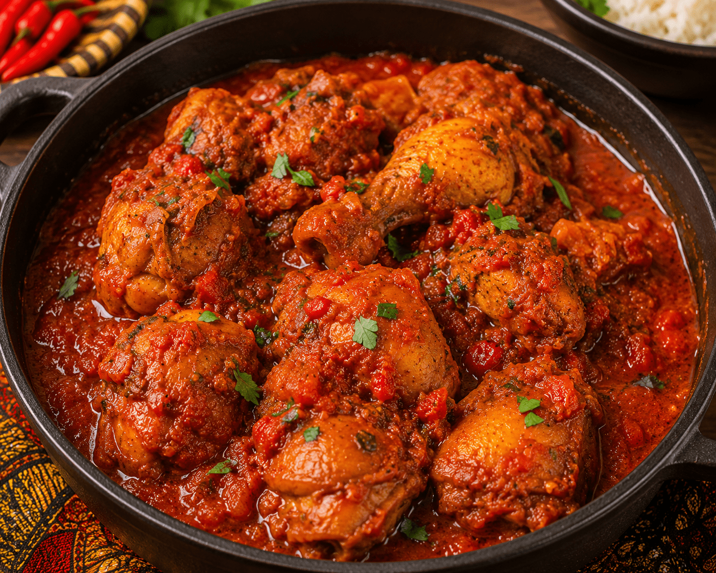 Sedafriq Cooked Spicy Chicken Stew