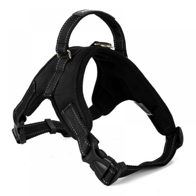 Pet Dog Harness Adjustable Walk Out Vest Collar Non-Pull Nylon Soft Vest Walking Strap Leash