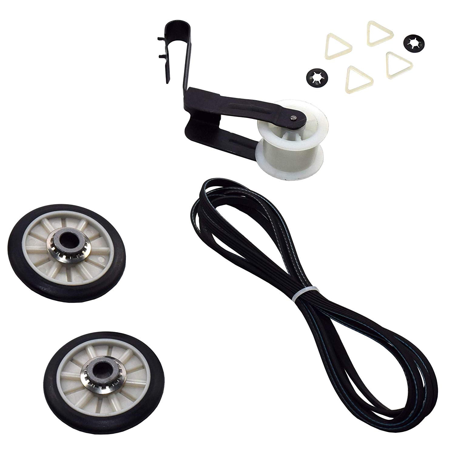 HQRP Belt Repair Kit for Whirlpool 4392065 279948 WP4392065 341241