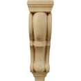 thumbnail image 2 of Ekena Millwork 6 1/2"W x 8"D x 22"H Small Jumbo Traditional Wood Corbel, Cherry, 2 of 4