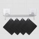 thumbnail image 4 of 4PCS Antideslizante Resistente Al Calor 230 ° C Multifunción Cuchara Posavasos Tapete De Mesa De Cocina Para Cocina Y Comedor - Negro ER, 4 of 4