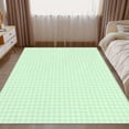 thumbnail image 6 of 1PC Gingham Area Carpet Partial Carpet, Lightweight Washable Easy-to-Care Carpet Mat Festival Gift, Suitable for Bedroom, Living Room, Dining Room, Office, Balcony, Room Accessones, 6 of 8