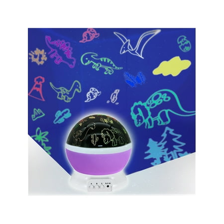 

YCCOTO Children Dinosaur Projection Night Light Starry Sky LED Projector Lamp Bedroom