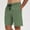 Army Green, variant on BLTIBY Mens Casual Shorts Summer Solid Color Elastic Waist Drawstring Comfortable Fashion Short Pants with Pockets 2025 Dark Gray XL