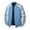 Sky Blue, variant on Stand Collar Stripe Baseball Jacket Men Stand Collar Zip Up Lightweight Casual Streetwear Jacket Blue XXL