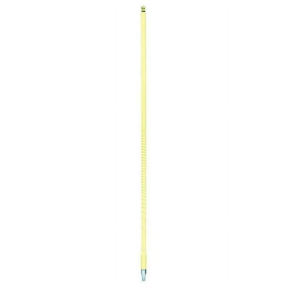 Firestik FS4Y 4 ft. Tuneable Tip Fiberglass Antenna, Yellow