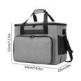 thumbnail image 3 of TFYZYY Large Capacity Sewing Kit Organizer Bag Portable Knitting Crochet Storage Tote with Multiple Pockets for Yarn, Tools, and Accessories Durable Water-Proof Fabric & Lightweight Design, 3 of 6