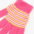 thumbnail image 5 of 3 pares de guantes de invierno tejidos para escribir para bebés, niños y niñas, manoplas de rayas para niños de 1 a 5 años/niños pequeños, 5 of 5