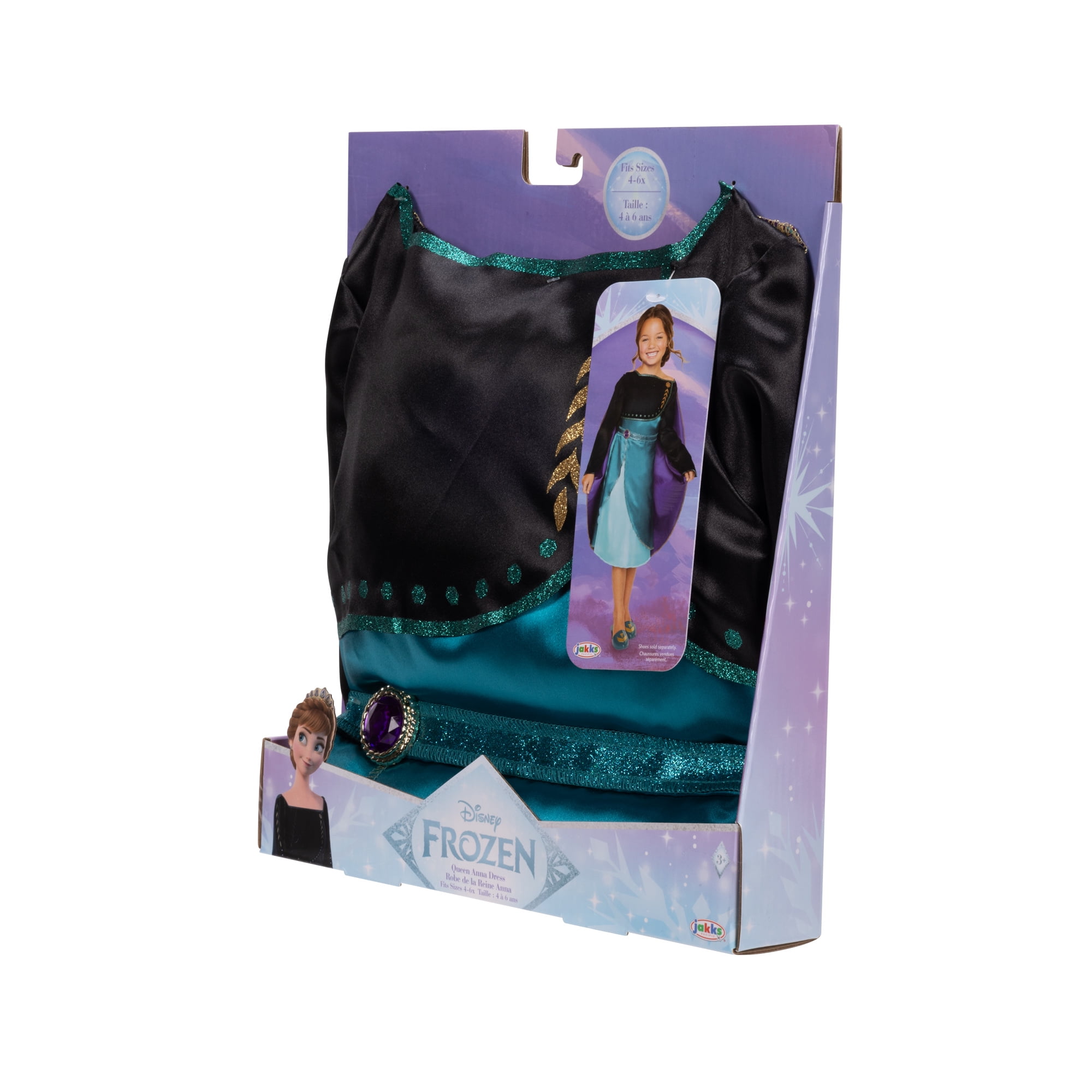 Disney's Frozen Anna Epilogue Dress Roleplay for Girls Ages 4-6x