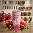 thumbnail image 2 of POCAS Popping Boba Ready to Drink Tea Beverage, Strawberry Dragon Fruit Oolong Tea, 16.5 fl oz Bottles (Pack of 12), 2 of 5