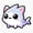 1pcs, variant on Cute Cat Shark Cartoon Ocean Creature Sticker