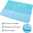 thumbnail image 3 of Esterilla de enfriamiento automático para perros y gatos, almohadillas de enfriamiento lavables para mascotas, manta para dormir, esterilla para dormir de seda helada, cama para dormir transpirable, 3 of 5