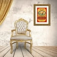 thumbnail image 3 of Retrolabel 17x24 Gold Ornate Wood Framed with Double Matting Museum Art Print Titled - Telmo Brand American Sardines, 3 of 4