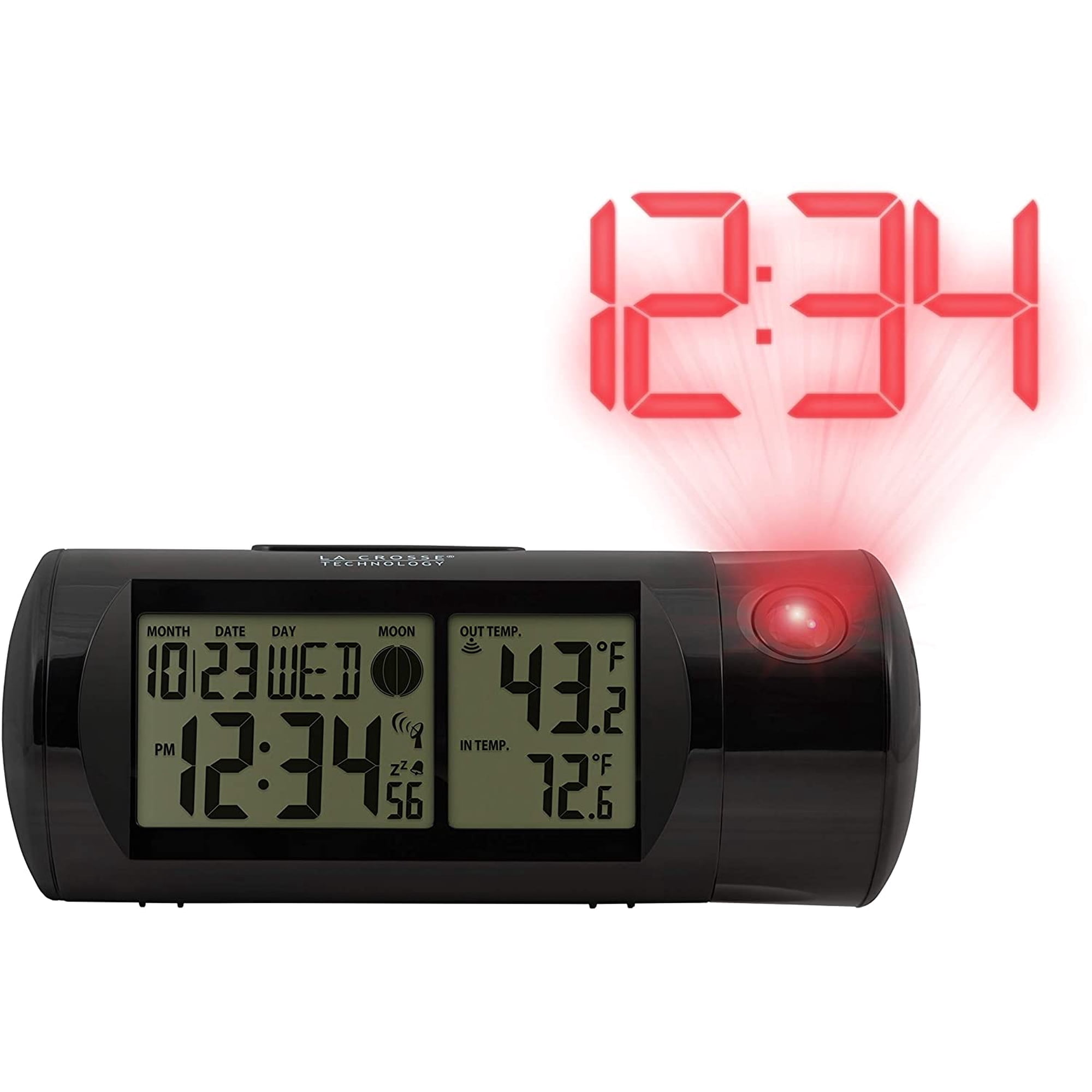 La Crosse Technology 616 143 Projection Alarm Clock With Backlight With In Out Temp Walmart Canada La Crosse Technology 616 143 Projection Alarm Clock With Backlight With In Out Temp Walmart Canada
