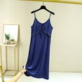 thumbnail image 2 of Maean Womens Nightdress Sleepwear Spaghetti Strap Sleeveless Lounge Dress Soft Comfy Long Nightgowns, 2 of 3
