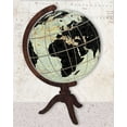 thumbnail image 2 of Appleman, Sam 26x32 Black Ornate Wood Framed with Double Matting Museum Art Print Titled - Vintage Globe, 2 of 4