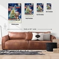 thumbnail image 5 of Merry Christmas and Happy New Year Santa Beagle Holiday Xmas Winter 2025 Vertical Matte Canvas Poster Beagles Dog Lover Gifts Idea Wall Art Home Decor - 00024, 5 of 5