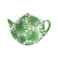 thumbnail image 3 of Gourmet Art 4-Piece Monstera Teapot Shaped Tea Bag Holder Set/Spoon Rests, 3 of 5