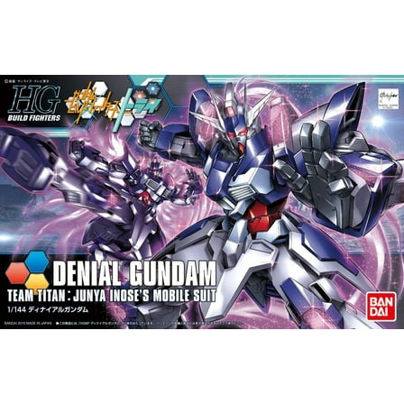 Bandai 2298771 1/144 HG #37 Denial Gundam Mobile Suit Build Fighters (Team Titan Junya Inose)