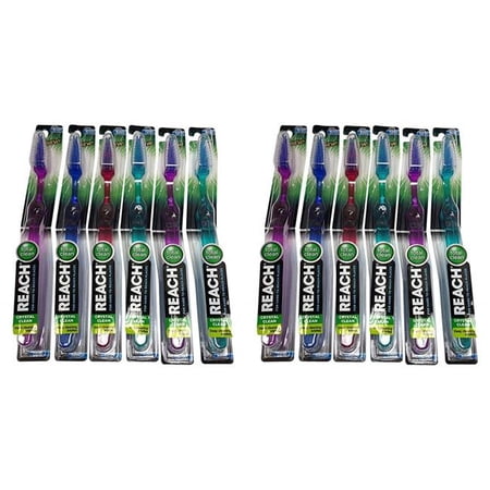 Reach RTBFIRM12 Toothbrush Firm Full Head 12 Brushes Hard