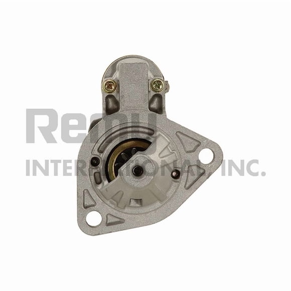 Remy International Démarreur 17166 Premium Remanufacturé; Remplacement OE; Poteau de Batterie 8 Millimètres x 1.25; Modèle MIPGM12; Montage à Bride; Sans Protection contre les Sur-Manivelles; avec 10 Dents de Pignon