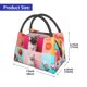 thumbnail image 2 of Easygdp Colorful Dog Cat Collage Bolsa de Almuerzo Insulada Reutilizable, Bolsa de Mano y Bandolera para Oficina, Trabajo, Viajes, 2 of 6