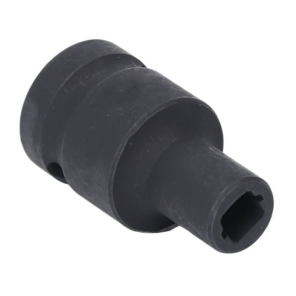 Square Tap Socket, Cr Molybdenum Steel Spring Loading Increased Torsion 1/2 Drive Tap Socket for Electric Pneumatic or Hand Wrench