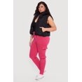 thumbnail image 3 of Women's Plus Size Drawstring Hem Zip Front Puffer Vest, 3 of 4
