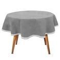 thumbnail image 1 of Sanders Classics Card Table Cover-54 Round (Silver Gray), 1 of 4