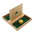 thumbnail image 1 of Caja de monedas de creativa, caja de permanencia de objetos, coordinación ojo-mano, juguetes educativos tempranos, Montessori Chip CUTICAT moneda montessori, 1 of 6