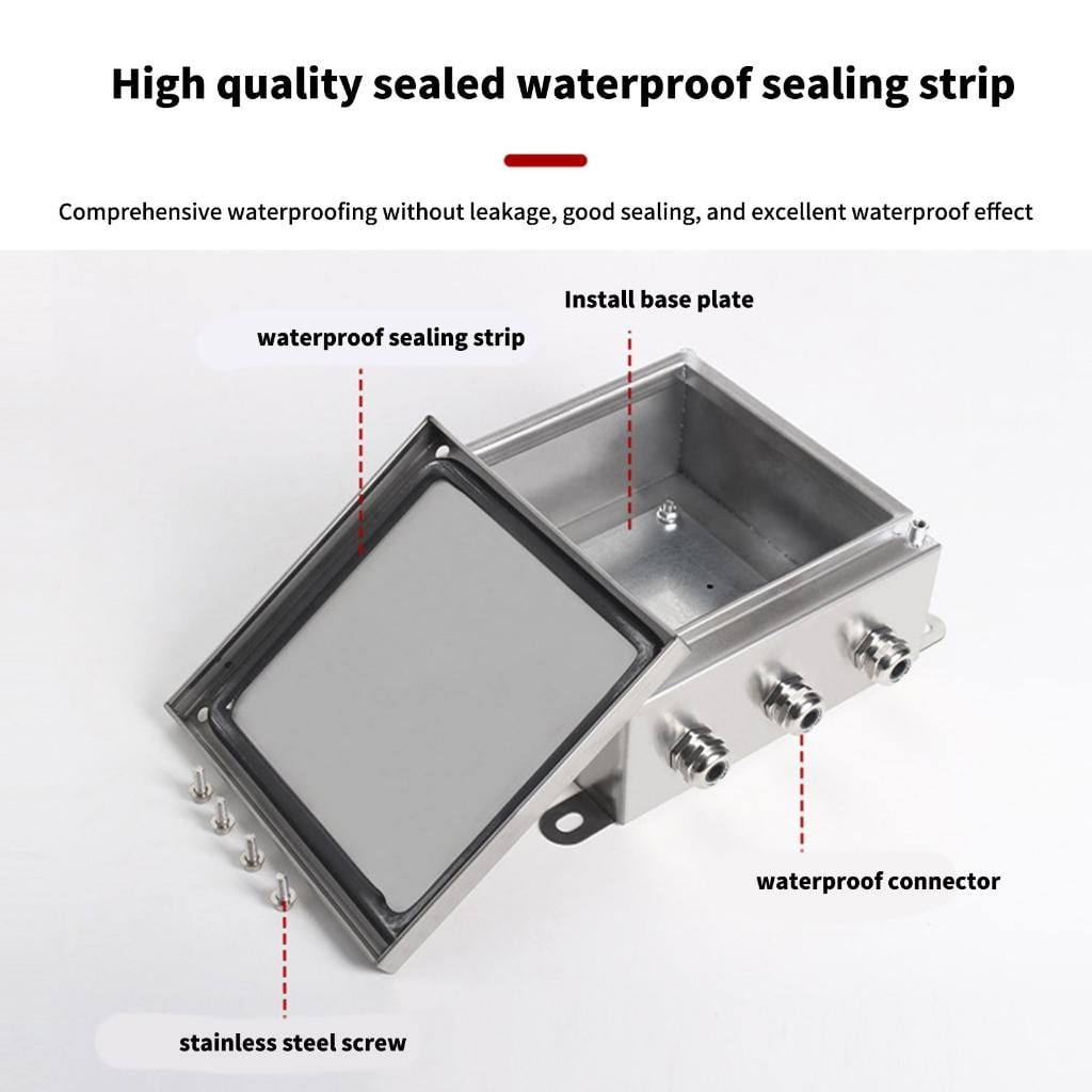 Giaone Electrical Protections Box Cable Connector Metal Electrical Junction Box
