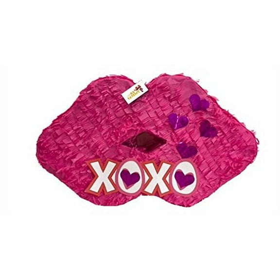 APINATA4U Pink Lips Pinata XOXO
