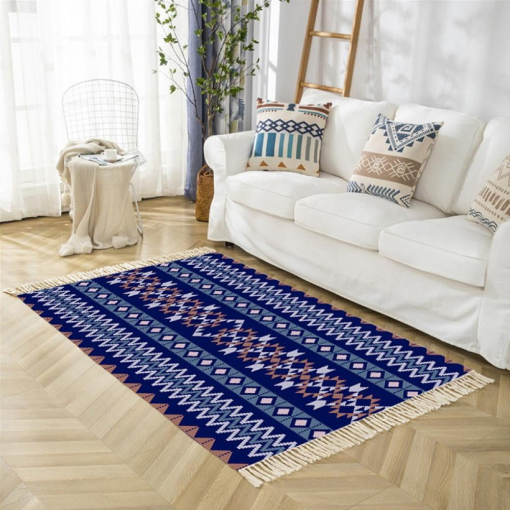 Boho Bathroom Runner Rug Bedroom Carpet Decorative Moroccan Area Rug