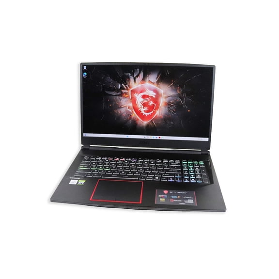 Pre-Owned MSI GE75 Raider 17.3" FHD Gaming Laptop, Intel i7-10750H, 16GB RAM, 1TB HDD, 512GB SSD, Black