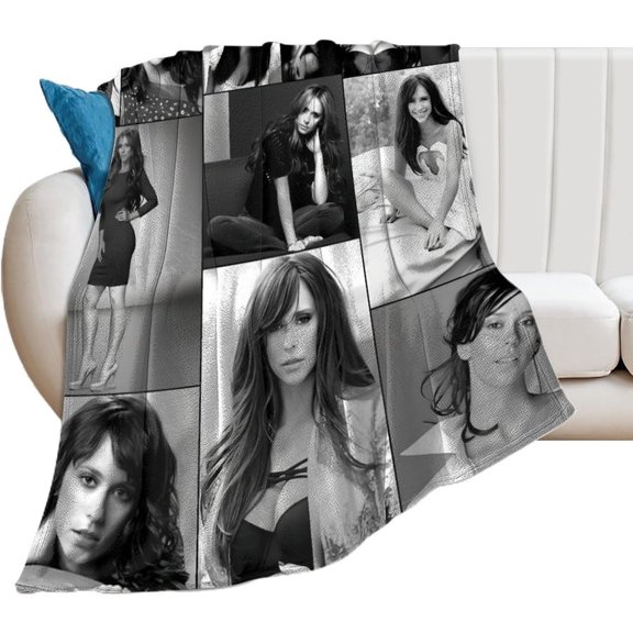 Jennifer Love Hewitt Blanket Beautiful #1 Super Soft Throw Blanket Silky Flannel Lightweight for Sofa, Bed Blanket All Season Use 40"*50" (100 * 130cm)