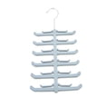 thumbnail image 4 of GOOHOCHY Scarf Rack Stand Plastic Non-Slip Tiered Levels Clothes Hanger Holder 1Set, 4 of 8