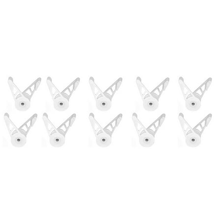 

360 Degree Adjustable Plant Bender Plant Stem Trainer Reusable Light Training Plant Growth Buckle for Garden Greenhouse Black 10pcs