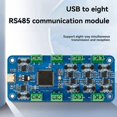 thumbnail image 1 of Módulo de Comunicación USB A RS485 de 8 Vías CH348L Transmisión de Señal Semidúplex con Luz Indicadora para Escáner e Impresora, 1 of 1