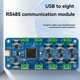 thumbnail image 1 of Módulo de Comunicación USB A RS485 de 8 Vías CH348L Transmisión de Señal Semidúplex con Luz Indicadora para Escáner e Impresora, 1 of 1