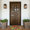 thumbnail image 5 of Goofa 16"x24" Inches Hippie Peace Love Doormats for Outdoor Entrance - Non-Slip Welcome Mat, Heavy Duty Door Mats Outdoor, Spring Doormat, 5 of 9