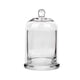 thumbnail image 5 of Candelabro de cúpula de vidrio cloche con asa en la parte superior, cúpula de campana de vidrio con base para claro, 5 of 9