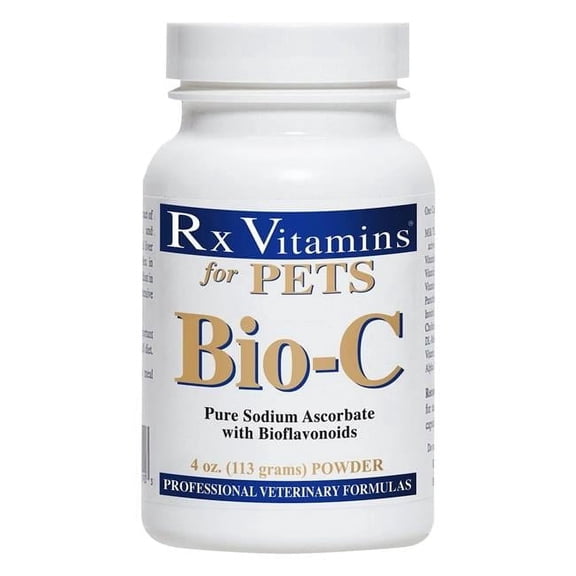 RX Vitamins 708429080077 4 oz Bio-C Immune Support Powder Supplement for Dogs & Cats