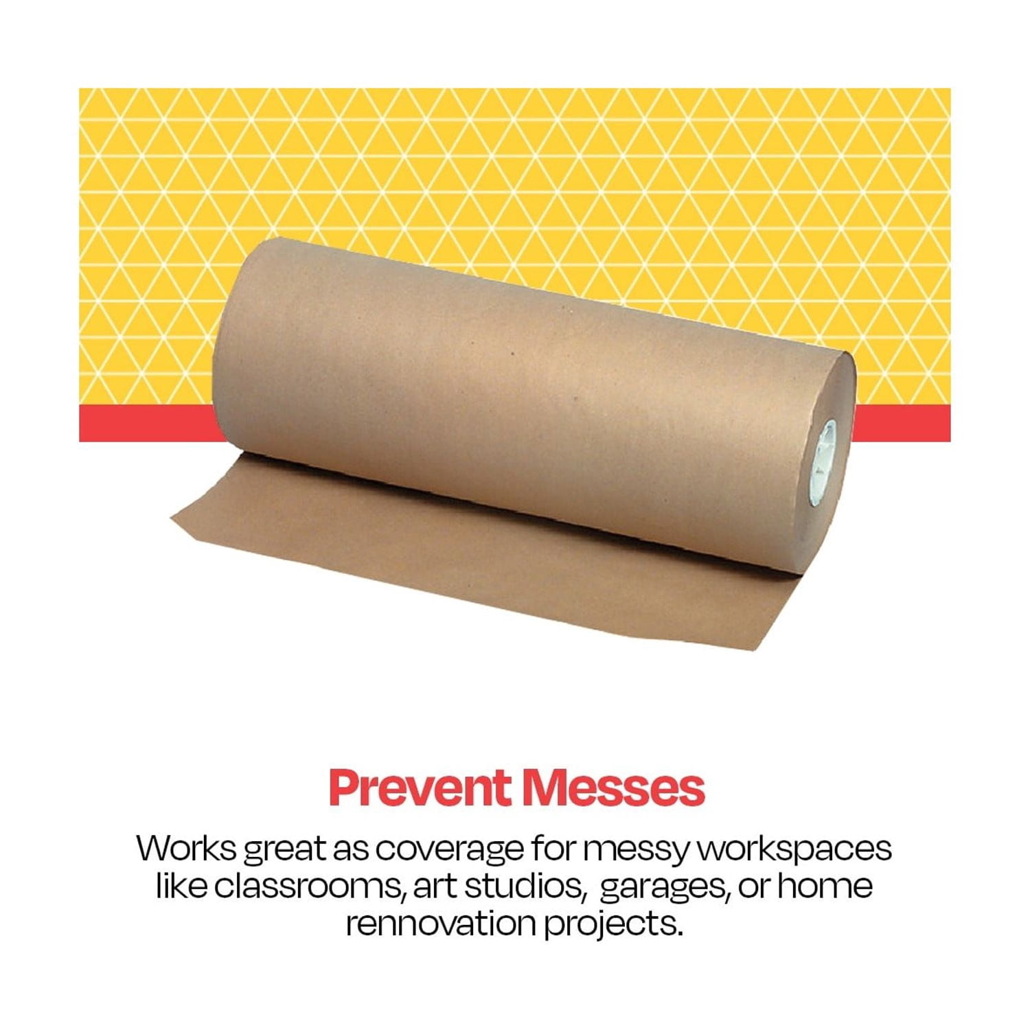 Butcher Kraft Paper Roll, 40 lbs, 24 Inches x 1000 Feet, Brown